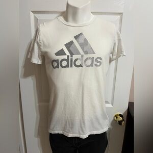 (9) White Adidas t-shirt for men